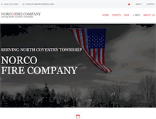 Tablet Screenshot of norcofireco.org